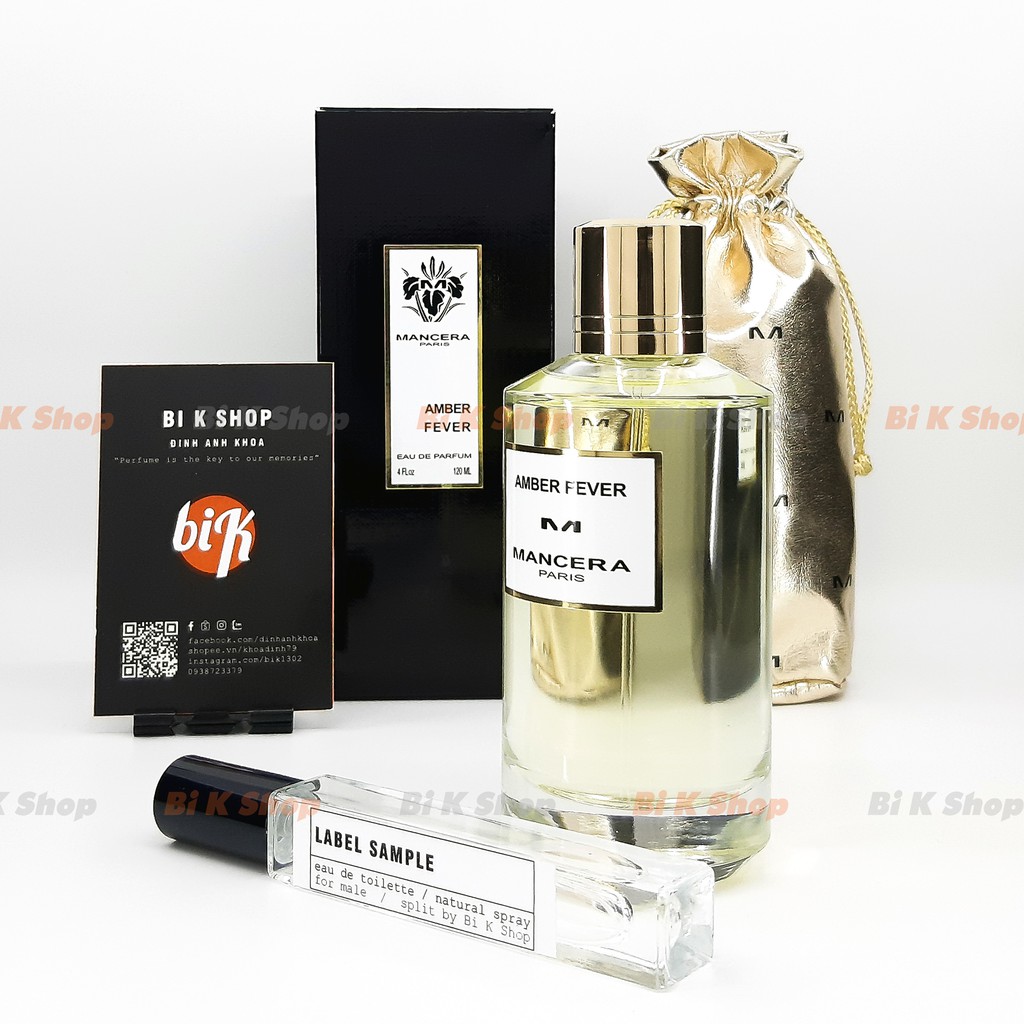 Bi K Shop - Nước hoa Mancera Amber Fever [Mẫu thử] | BigBuy360 - bigbuy360.vn