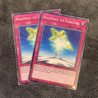Thẻ bài yugioh - halfway to forever - led6-en044 - common 1st edition