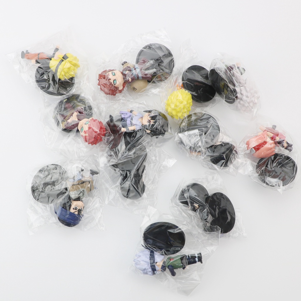 Set 12 nhân vật Naruto phong cách ChiBi siêu dễ thương cao 7cm - NTR05