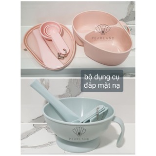 Bộ Dụng Cụ Đắp Mặt Nạ - Bát Trộn Mặt Nạ Xinh Xắn