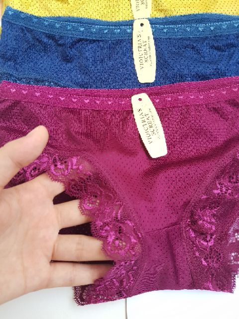 [HÀNG ĐẸP] SET 10 QUẦN LÓT NỮ THÔNG HƠI VIỀN REN SIÊU ĐẸP 6033 | BigBuy360 - bigbuy360.vn