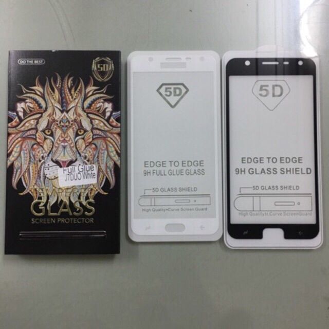 Dán kính Full màn 5D cho Galaxy J7 Duo 2018 - Full keo