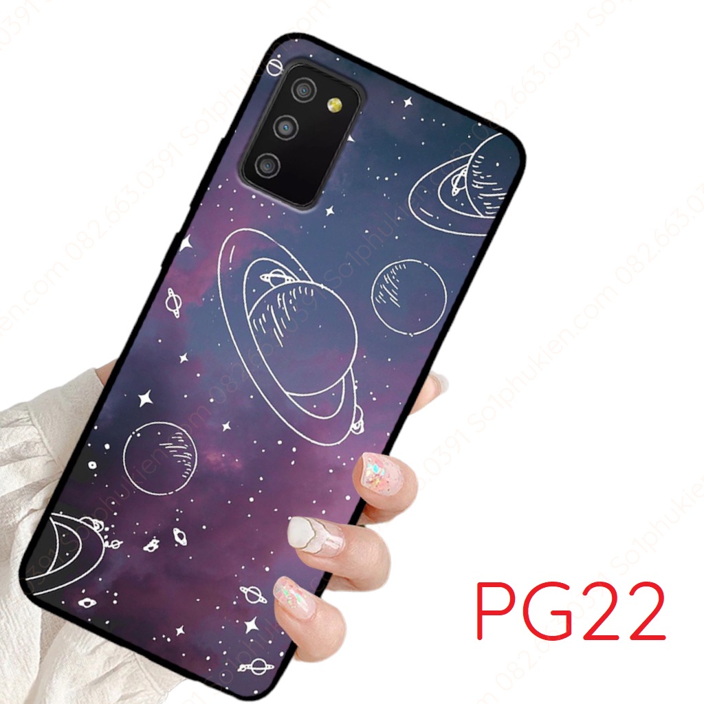 Ốp lưng Samsung A02S  A03S  A21S  A31  M21  M30S  dẻo in hình vũ trụ,ngân hà cực hot