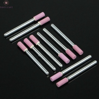 Set 10 đá mài lưỡi cưa xích 4mm