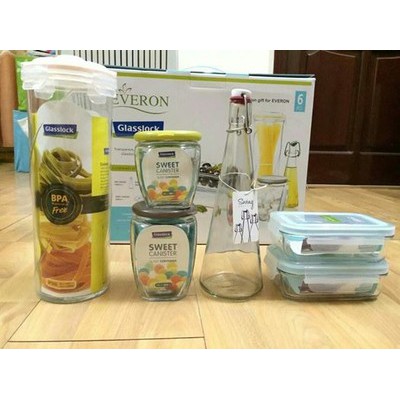 BỘ THỦY TINH GLASSLOCK 6 MÓN