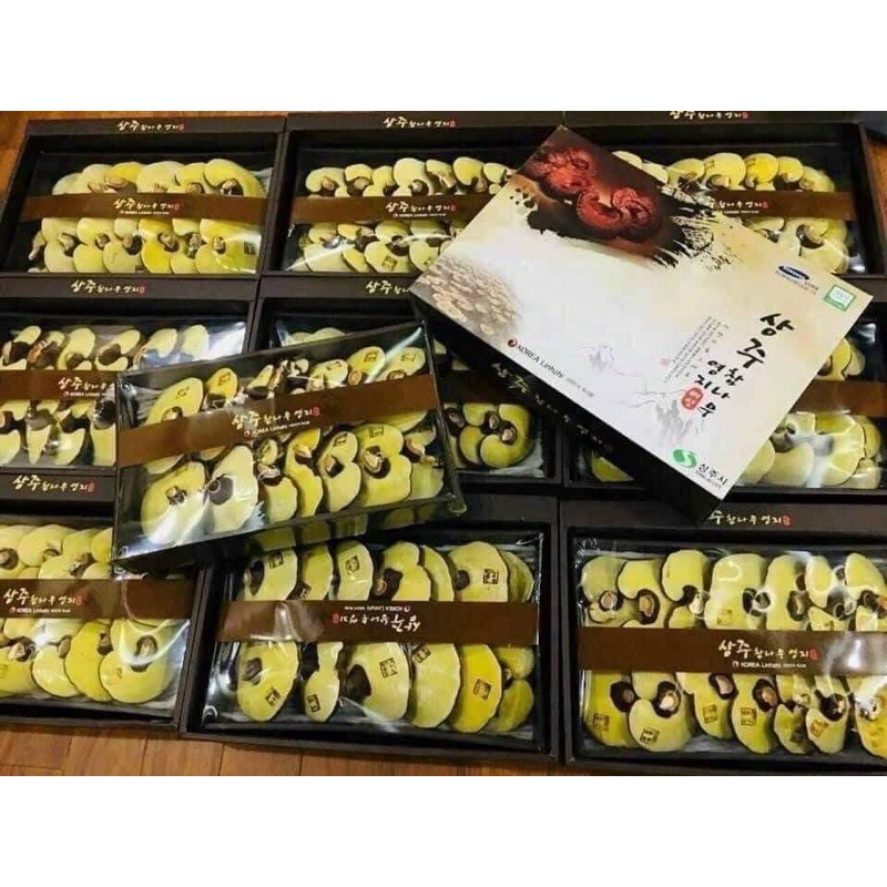 [QUÀ BIẾU SANG TRỌNG] NẤM LINH CHI SANGCHU NỔI TIẾNG HÀN QUỐC Hộp 1kg