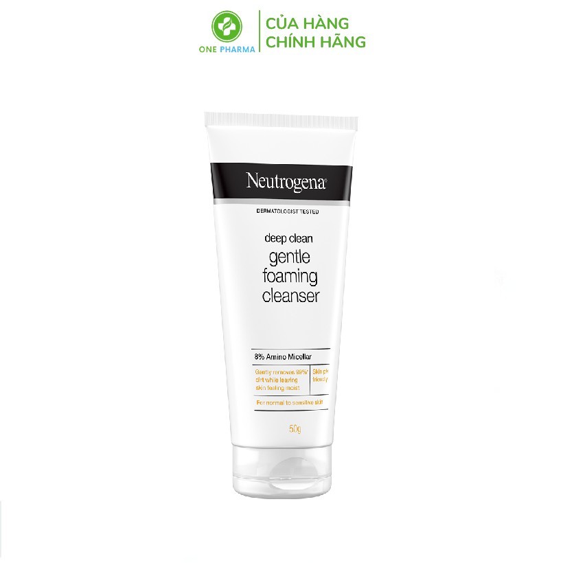 Sữa Rửa Mặt Neutrogena Làm Sạch & Kiểm Soát Nhờn 50g, 100g