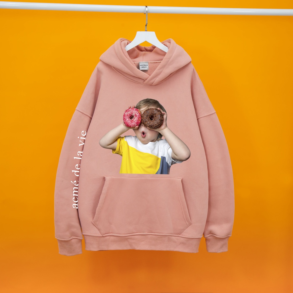 Áo nỉ Hoodie ADLV DONUT 1 Hogoto shop , áo nỉ bông hoodie unisex nam nữ