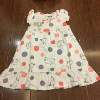 Set 3 váy cotton borip cho bé gái