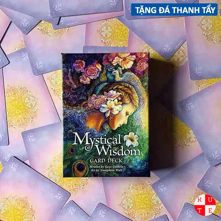 Bộ Bài Oracle Mystical Wisdom 46 Lá Bài Tặng File Tiếng Anh Và Đá Thanh Tẩy E73