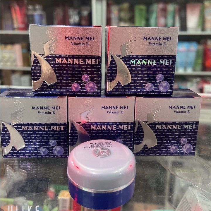 KEM DƯỠNG TRẮNG DA NGỌC TRAI VITAMIN E , C MANNE MEI 6GR