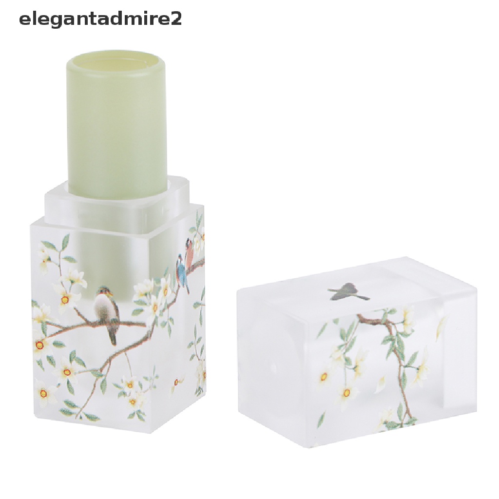 1Pcs Scrub Square Lip Tubes Empty Lip Balm Containers DIY Makeup Tool .