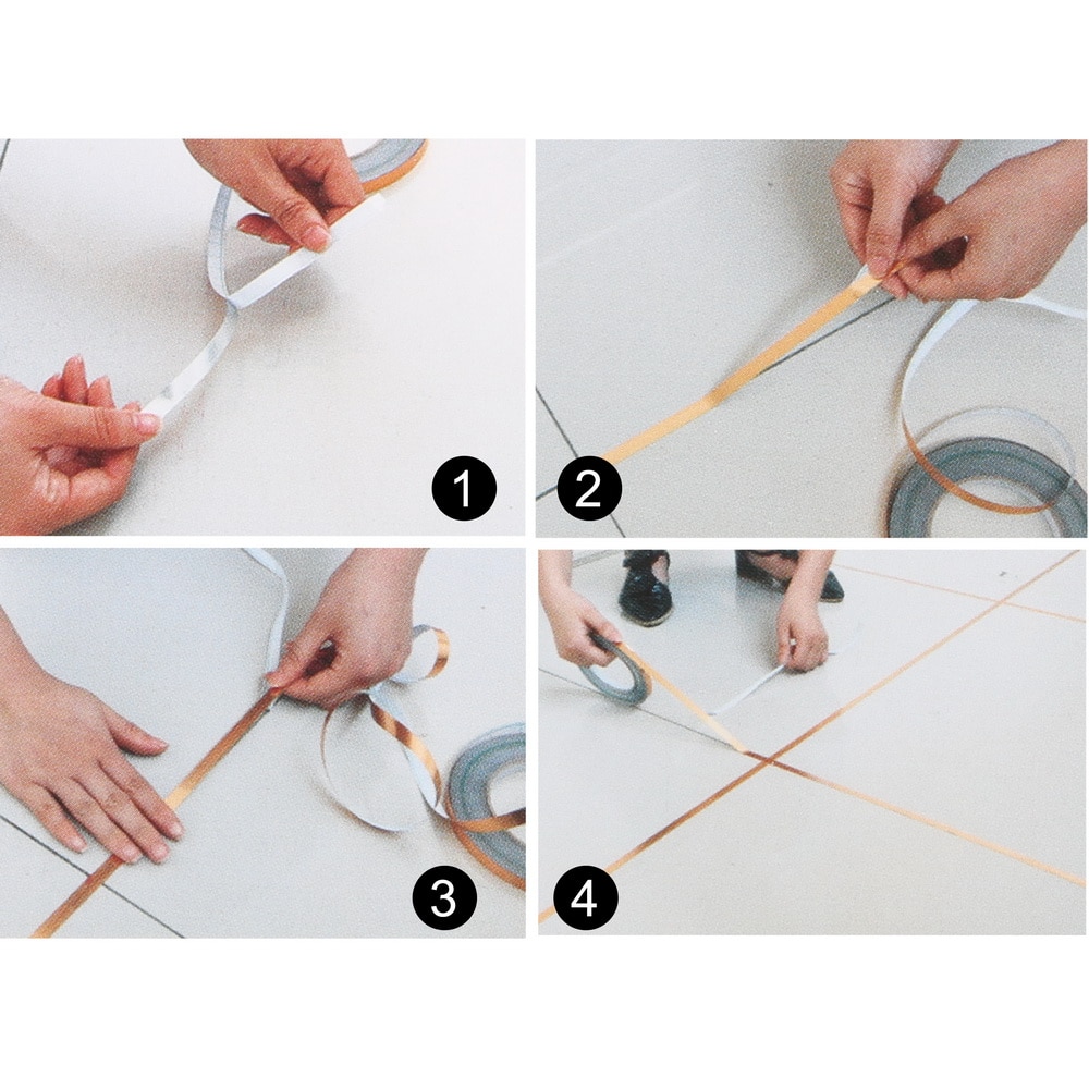 Cuộn Băng Dán Viền Khe Hở Sàn Nhà Chống Thấm Nước 50x0.005m