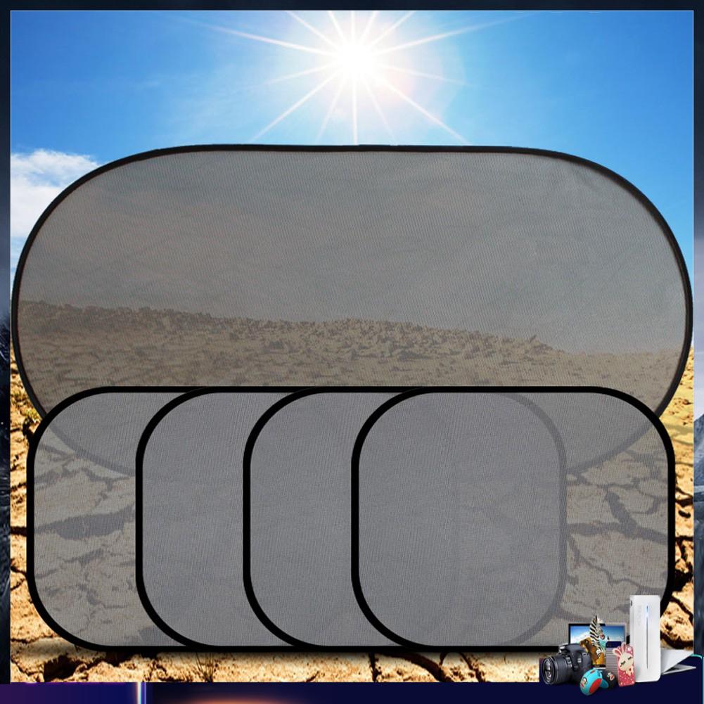 Bộ 5 tấm lưới che nắng cho cửa sổ xe hơi tiện dụng