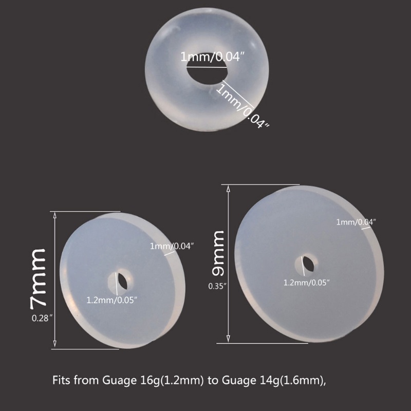 Sa Đĩa Xỏ Khuyên Mũi Chống Ngứa Không Kéo