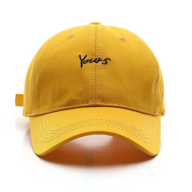Mũ lưỡi trai thời trang hip hop thêu chữ YOURS trẻ trung cho nam và nữ