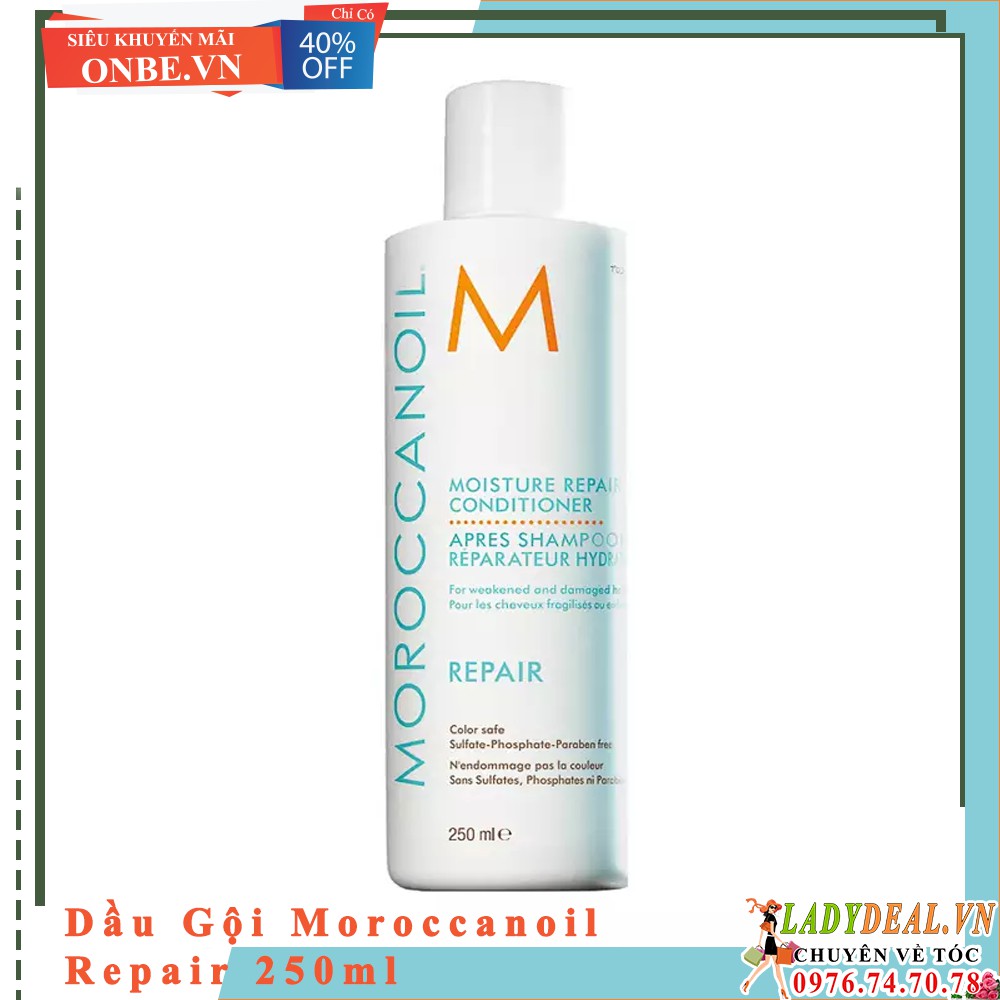 DẦU GỘI XẢ PHỤC HỒI ĐỘ ẨM MOROCCANOIL REPAIR [ 100ml - 250ml ] - CHÍNH HÃNG - NHIỀU PHÂN LOẠI