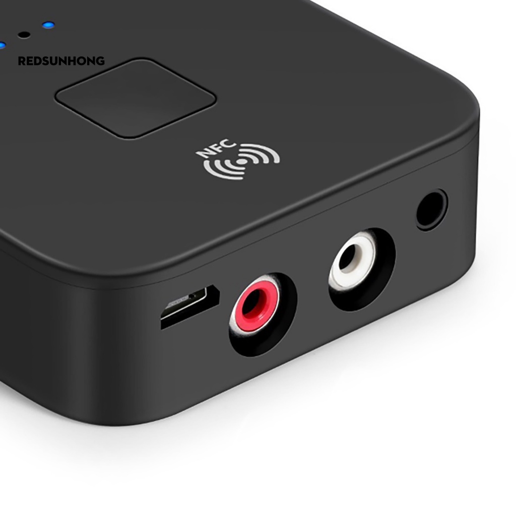 Thiết Bị Nhận Tín Hiệu Không Dây AUX 2RCA Bluetooth NFC Giảm Tiếng Ồn Cho Xe Hơi