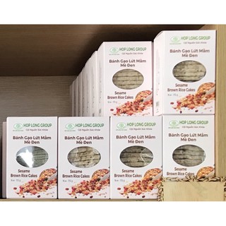 Bánh gạo lứt mầm mè 110g