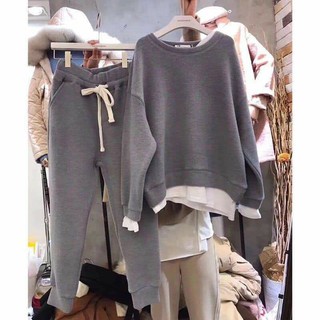 [Hot] Bộ nỉ 2 gấu Trangtrang
