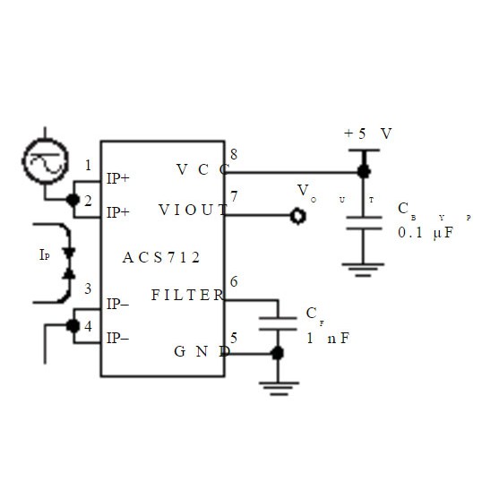 IC Cảm Biến Dòng ACS712 30A ( ACS712 30B )