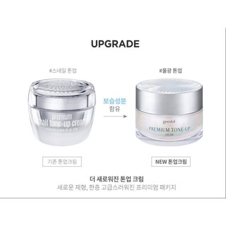 Kem 30ml Dưỡng Ốc Sên Goodal Premium Snail Tone Up Cream mẫu mới