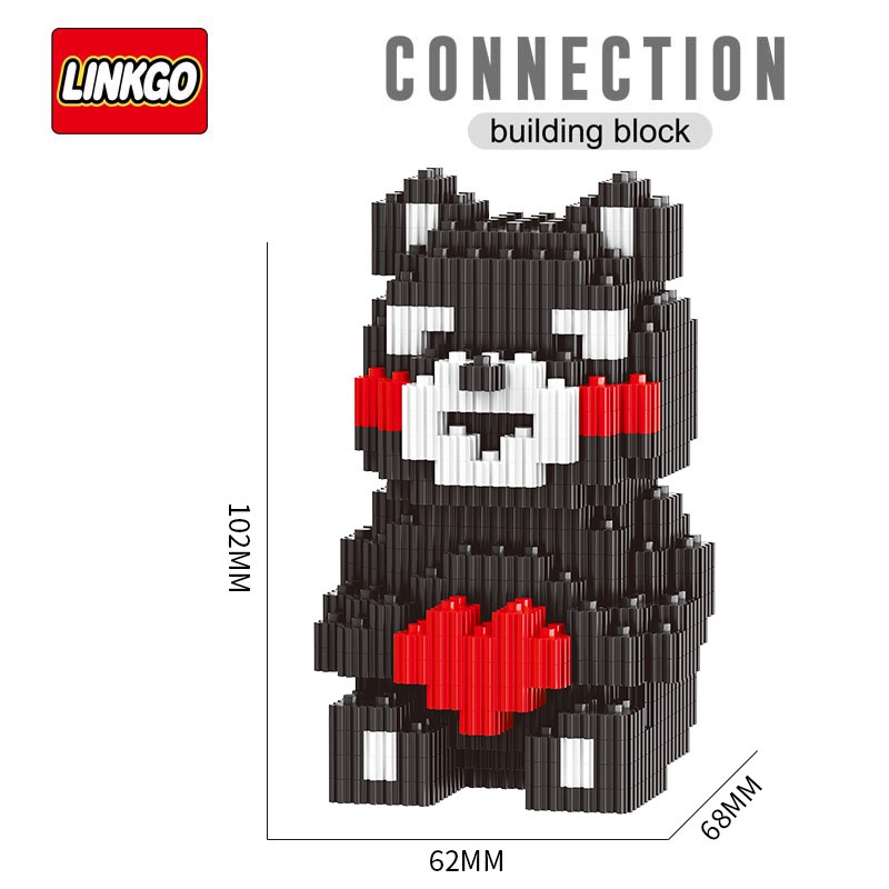 Mô Hình Đồ Chơi Lắp Ráp Ba Chiều Bằng Nhựa Họa Tiết Hoạt Hình Dành Cho Trẻ Em Và Người Lớn