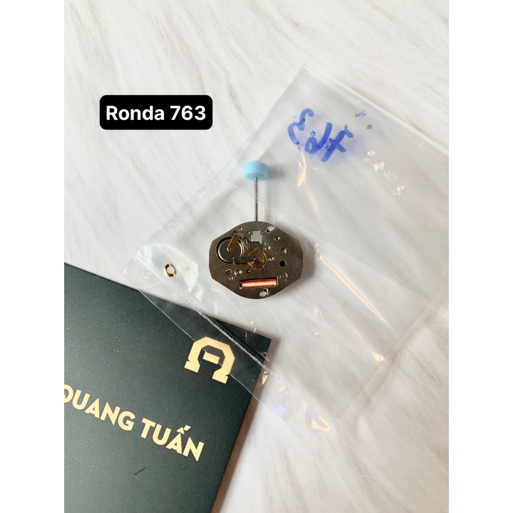 Máy đồng hồ đeo tay Ronda Thụy Sỹ 762 - 763