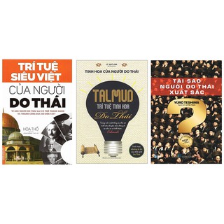 Sách - Combo Tại Sao Người Do Thái Xuất Sắc?,Trí Tuệ Siêu Việt Của Người Do Thái,Talmud Trí Tuệ Tinh Hoa Do Thái(3 cuốn)