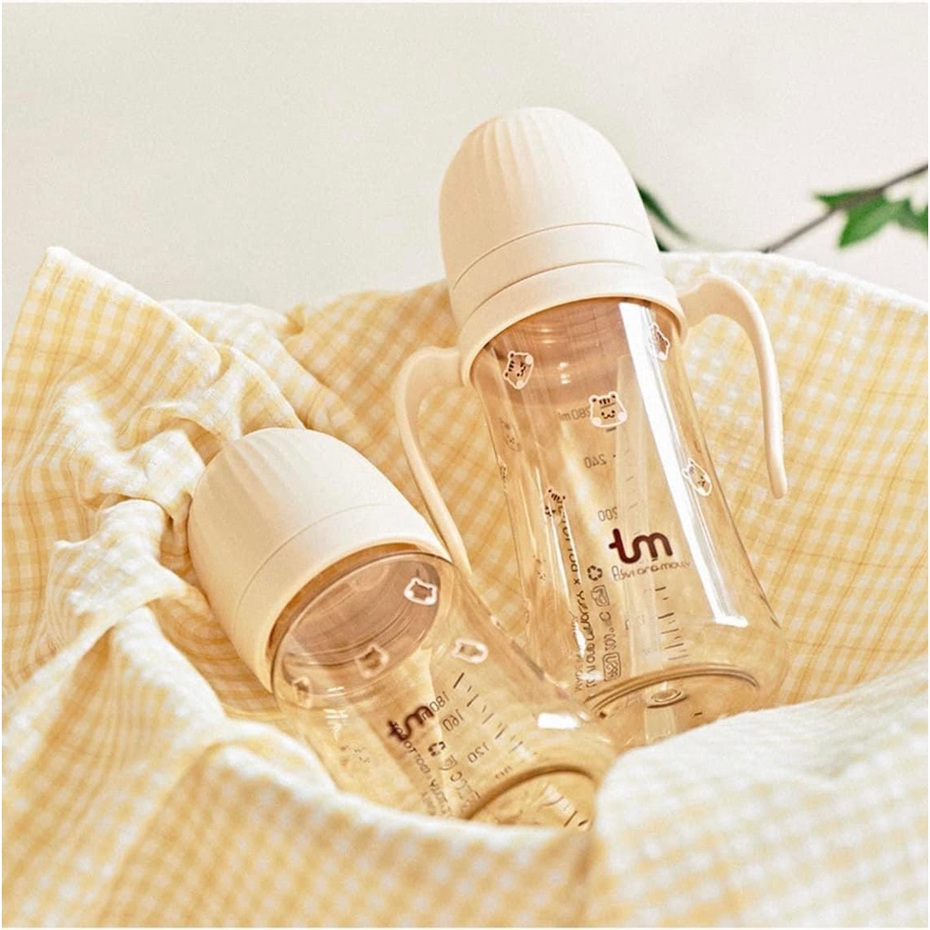 Bình Sữa Tovi And Molly PPSU Sóc Hàn Quốc Chính Hãng 180ml - 280ml