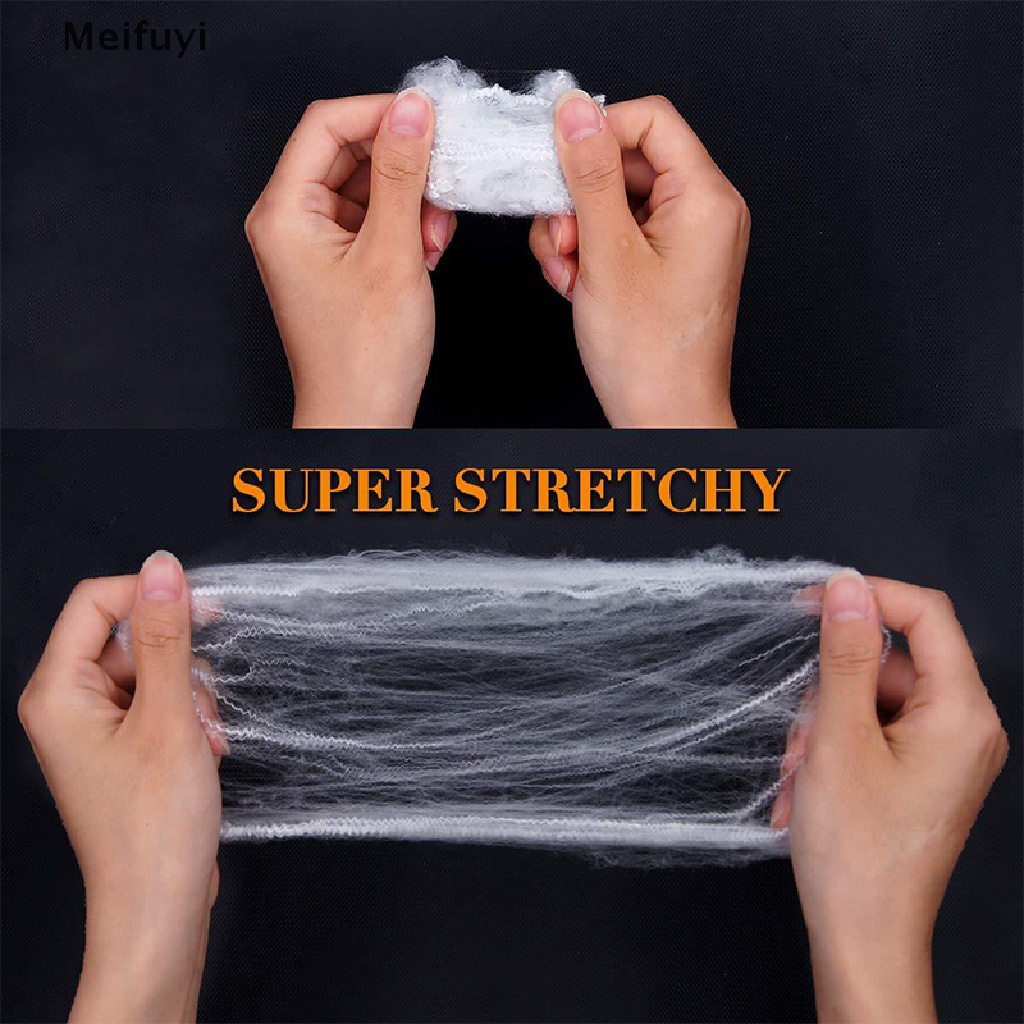 Mạng Nhện Giả Siêu Co Giãn Trang Trí Halloween