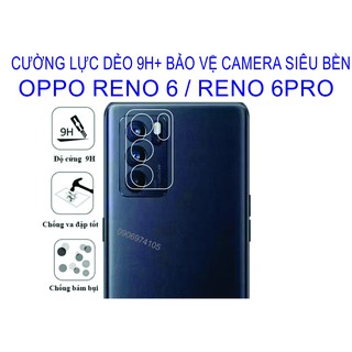 Cường lực Dẻo Bảo vệ Camera OPPO Reno 6 / reno 6pro Siêu bền không nức mẻ khi va chạm, bảo vệ camera tiệt đối