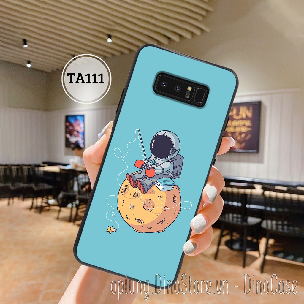 Ốp điện thoại Samsung Galaxy Note 8 - Note 9 - S10 Plus - S10 5G - Ốp lưng Samsung in hình phi hành gia vũ trụ đáng yêu.
