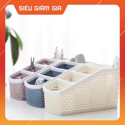 Khay Nhựa Tiện Ích 4 Ngăn Việt Nhật 5696