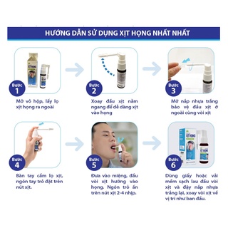 Xịt họng Nhất Nhất 20ml