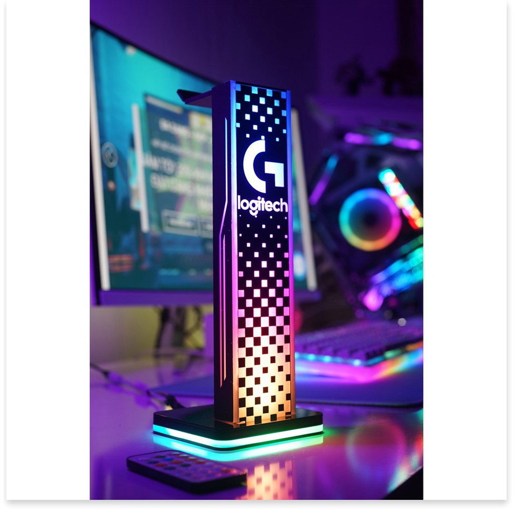 GIÁ TREO TAI NGHE LED RGB PRO LOGITECH, RAZER, ASUS, AORUS, HYPERX, MSI, CORSAIR