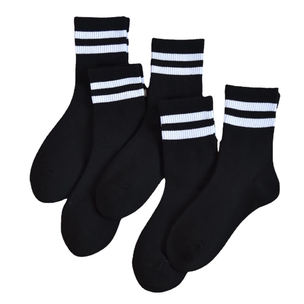 Đôi Vớ Ngắn Bằng Vải Cotton Kiểu Hàn Quốc Thời Trang Cho Nam Và Nữ