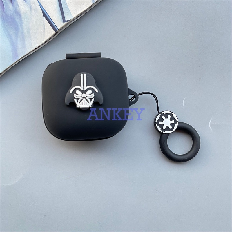 Case for Beats Fit pro / Studio Buds / Powerbeats Pro Vỏ bảo vệ hộp sạc tai nghe hình Samurai bằng silicon mềm chống sốc chống thấm nước Beats Fit Pro/Powerbeats Pro/Studio