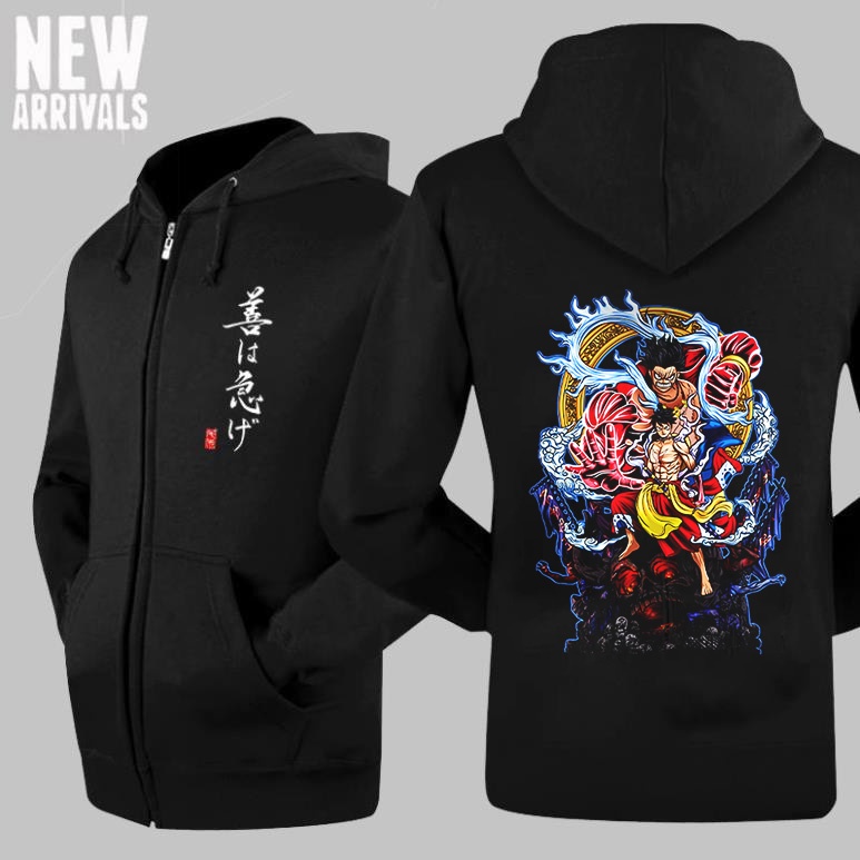 Áo One Piece🔥 BST áo khoác One Piece Luffy Ace - Áo khoác ANime Haikyuu NAruto siêu ngầu giá rẻ