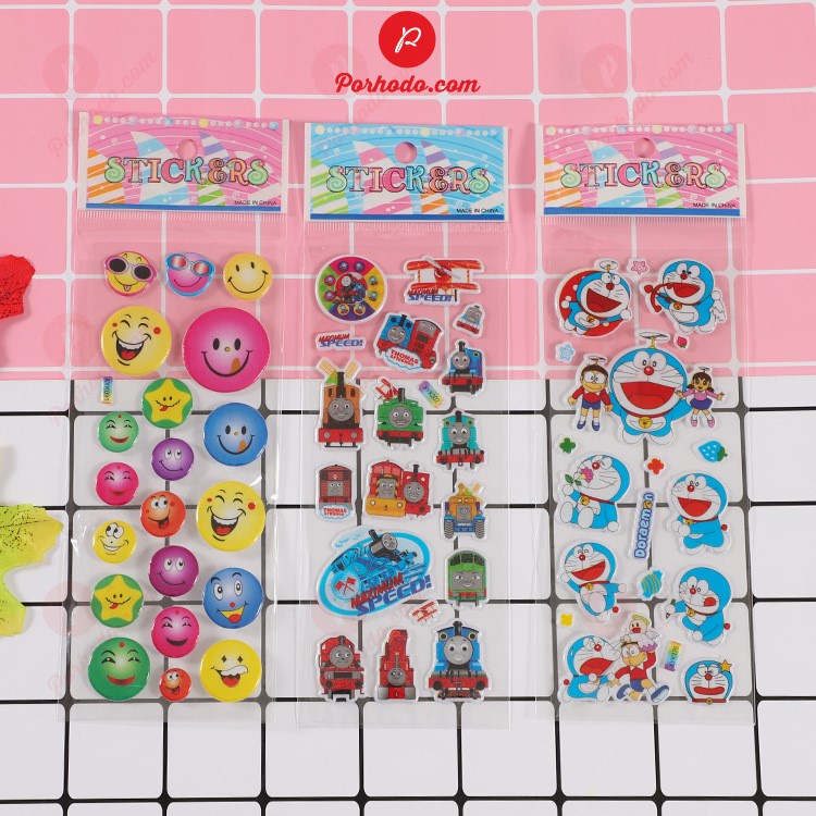 Set Sticker cute, Nhãn dán dễ thương mẫu HOT nhất dán trang trí cho bé VP2101209