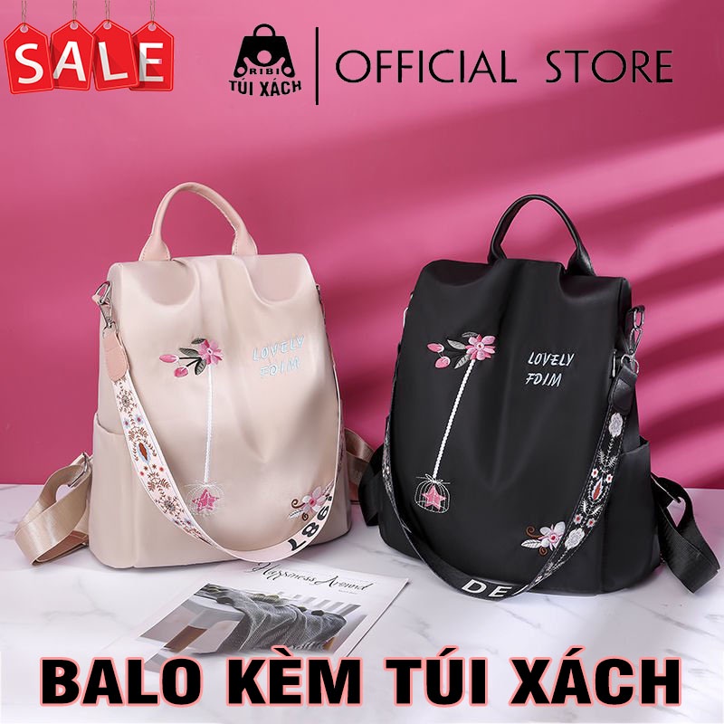 Ba Lô Thời Trang Kiêm Túi Xách Đeo Vai TMN140 Balo Túi Xách Đi Chơi Đi Học Siêu Đẹp Và Tiện Lợi