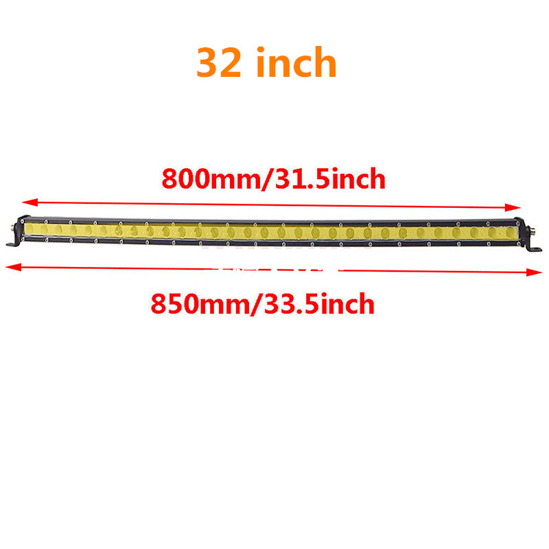 Thanh Đèn LED Ánh Sáng Vàng Cho Xe SUV ATV