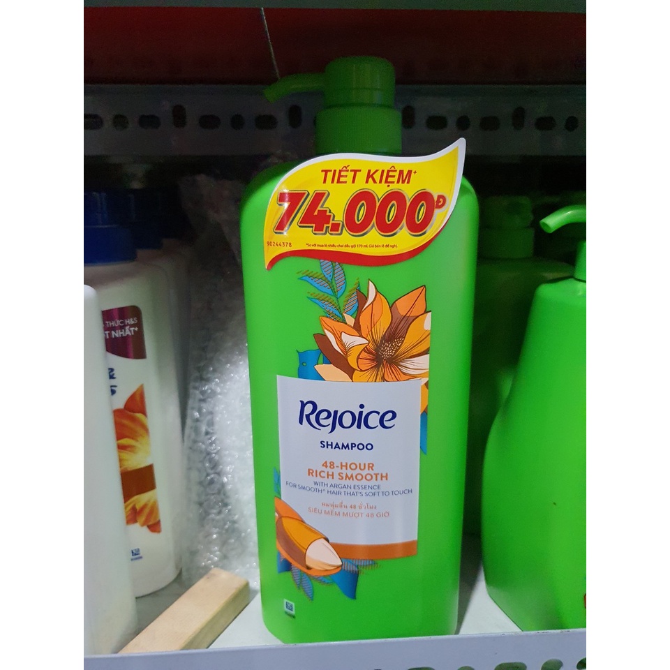 DẦU GỘI REJOICE SIÊU MƯỢT 630ML-900ML-1.2L