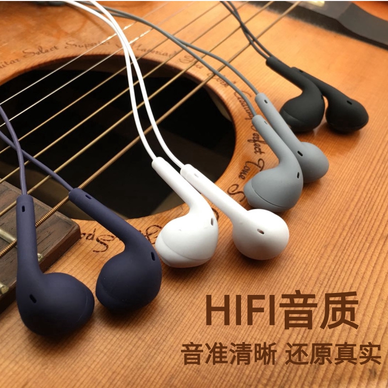 Tai nghe U19 HiFi có dây dài 1.2m màu macaron với âm thanh siêu trầm đa năng cho Android iOS