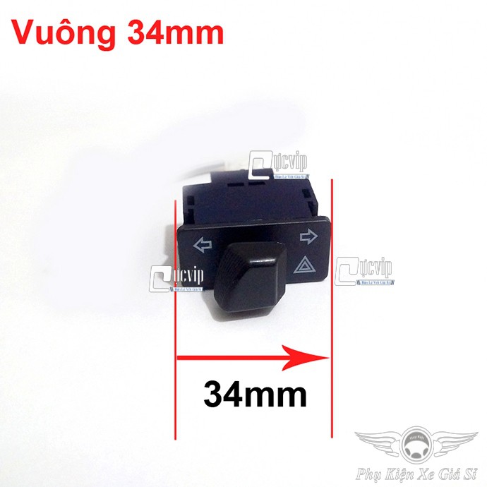 [Giá Siêu Rẻ] Công Tắc Xi Nhan Tích Hợp Hazard (34mm) Cho Honda Đời 2013 - 2015, Future 125 Fi, Yamaha NVX 3421