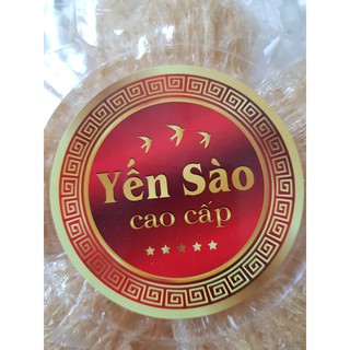 Tem decal thường dán hộp yến