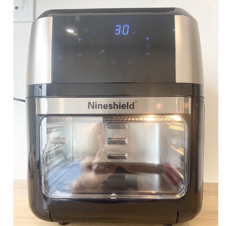 NỒI CHIÊN KHÔNG DẦU NINESHIELD 12L KB-1201 BẢO HÀNH 12 THÁNG