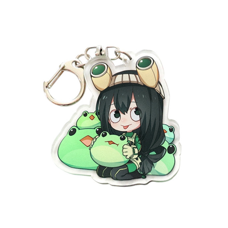 flowersqueen Móc khóa hình nhân vật hoạt hình My Hero Academia đáng yêu