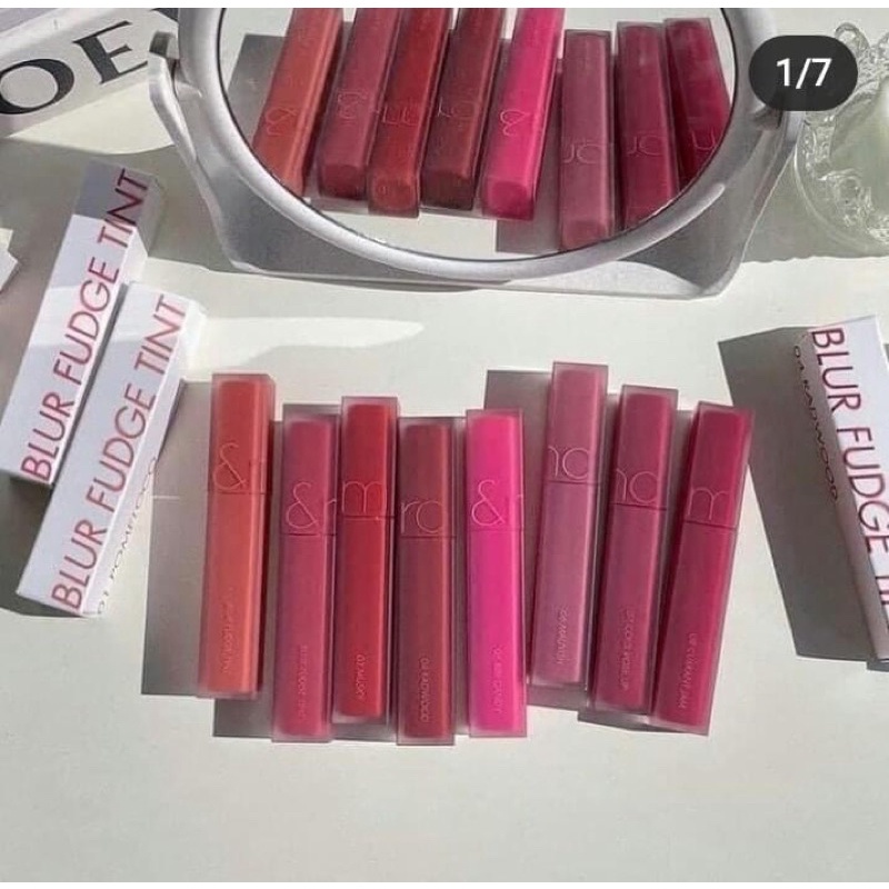 Son Kem Lì Mịn Môi Romand Blur Fudge Tint 5g