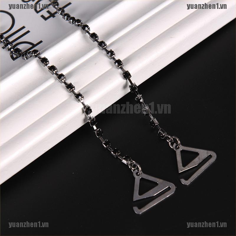 [YUANZHEN1] 1 Cặp Dây Đeo Áo Ngực 1 / 2Row Đính Kim Cương Pha Lê Trong Suốt